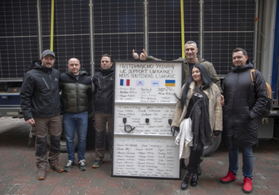 Київ отримав від Франції унікальні сонячні електростанції