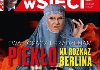 Прем’єр Польщі подала в суд на журнал, що зобразив її терористкою