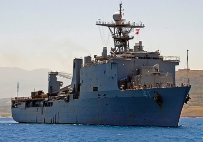 Корабль-док ВМС США "Уидби Айленд". Фото: dumskaya.net
