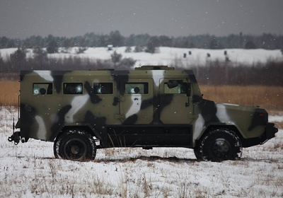 Правоохоронці тестували бронеавтомобіль КOZAK 2014, - фото
