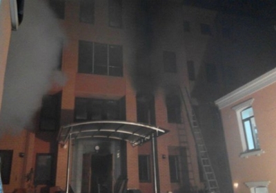 Симоненко сравнил поджог своего офиса с поджогом Рейхстага