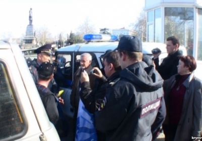 У Севастополі розігнали мітинг проти свавілля місцевої окупаційної 