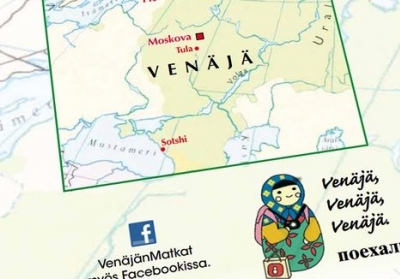 Фінська туркомпанія розповсюджує карту з російським Кримом, - фото