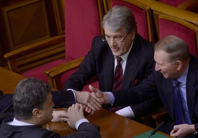 Кучма поздравил Порошенко с победой и пообещал личную поддержку, - документ