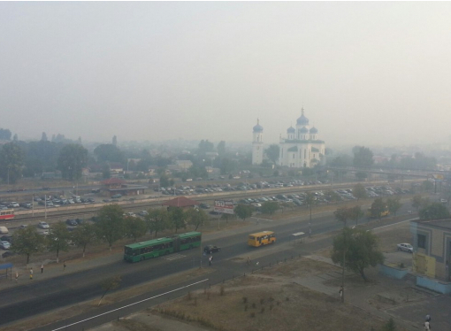У столиці зафіксували перевищення норми забруднення повітря 