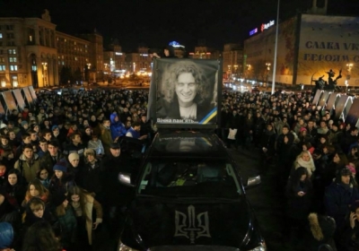 Жители крупных городов Украины вышли почтить Кузьму, - фото