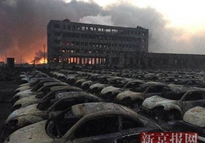 Кількість загиблих унаслідок вибуху в Тяньцзіні зросла до 123 осіб
