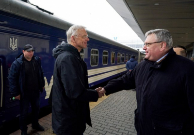 Прем'єр Латвії прибув до Києва