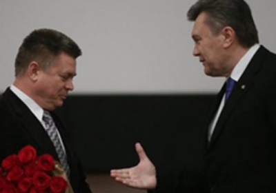 Павло Лєбєдєв, Віктор Янукович. Фото: president.gov.ua
