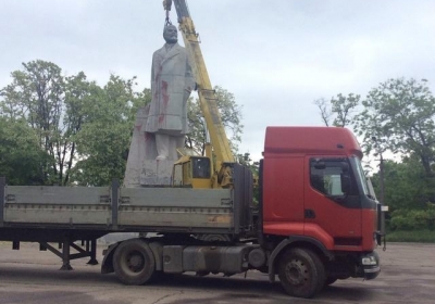 В Одессе снесли последний памятник Ленину в области