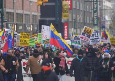 У Вашингтоні та інших містах США пройшли протести проти військових дій у Венесуелі