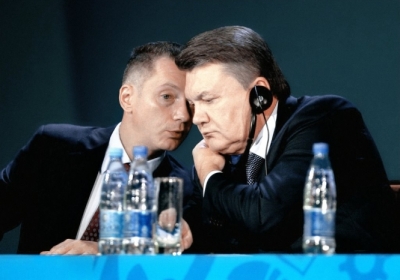 Борис Ложкин, Виктор Янукович. Фото: espreso.tv