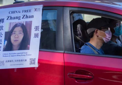 У Китаї зникла журналістка, яка у 2020 році документувала спалах COVID-19 в Ухані