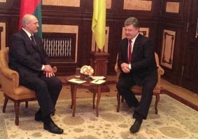 Александр Лукашенко, Петр Порошенко. Фото: twitter.com/STsegolko