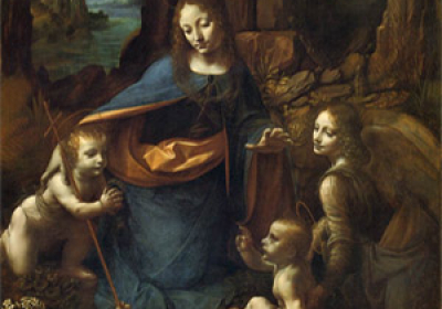 Під картиною да Вінчі виявили ескізи й відбитки рук