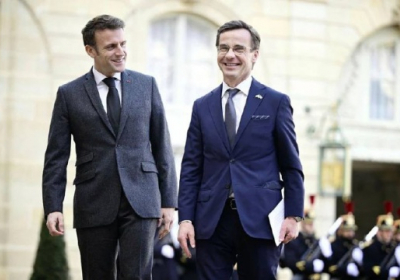 Президент Франції та прем’єр Швеції наголосили на підтримці України