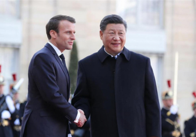 Зустріч Макрона та Сі Цзіньпіна може позитивно вплинути на встановлення миру в Україні, – Bloomberg