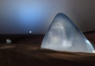 Первые люди на Марсе будут жить в стеклянных куполах - Маск