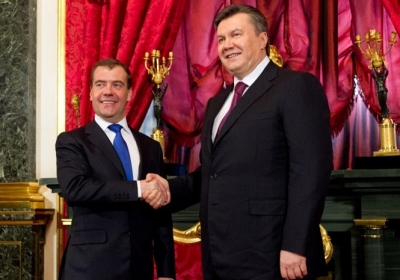 Дмитро Медведєв, Віктор Янукович. Фото: president.gov.ua