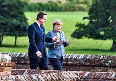 Дэвид Кэмэрон и Ангела Меркель. Фото: thetimes.co.uk