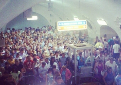 Аварія у московському метро сталась через недбалість працівників метрополітену 