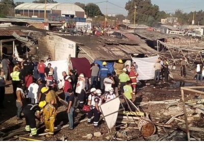 Взрыв на рынке фейерверков в Мексике: 29 погибших, - ВИДЕО