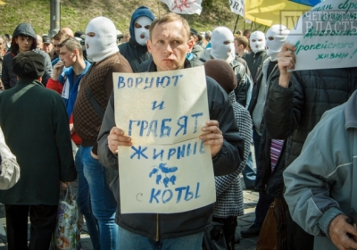 Серед мітингувальників у Києві була лише половина справжніх шахтарів, - Аваков