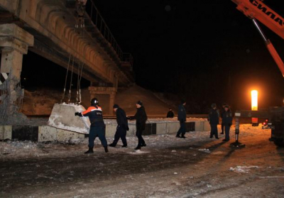 В оккупированном Донецке взорвали мост