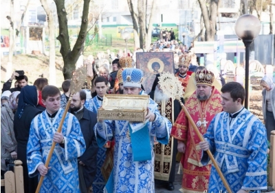 До Києва привезуть мощі великомученика Георгія Побідоносця