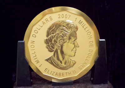 У Берліні обшуки в будинках і магазинах через вкрадену 100-кілограмову золоту монету