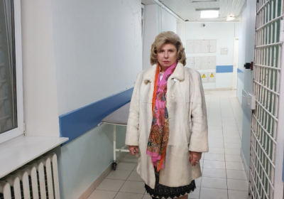 На умови не скаржаться: Москалькова відвідала поранених українських моряків у московському СІЗО

