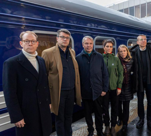 Голови МЗС семи країн Балтії та Північної Європи прибули до Києва