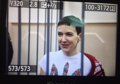 В мережі з'явилося перше фото виснаженої голодуванням Надії Савченко