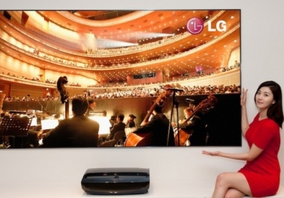 LG презентувала 100-дюймовий лазерний телевізор