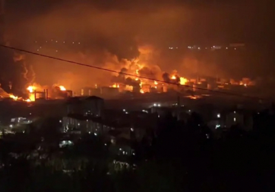 Дрони вдарили по Туапсе: горить порт і НПЗ