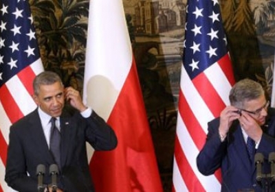 Барак Обама, Броніслав Коморовський. Фото: Kuba Atys / Agencja Gazeta