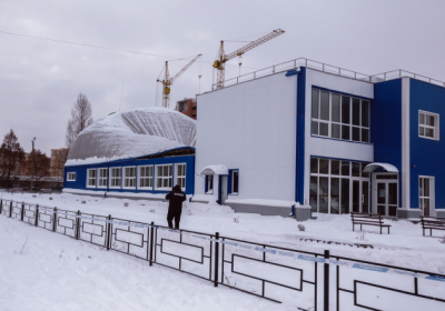 В школе под Киевом обрушилась крыша спортзала