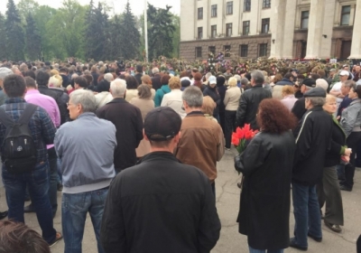 В Одессе митинги завершились спокойно, - милиция