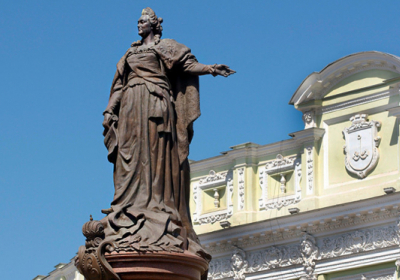 В Одесі демонтують пам’ятник Катерині ІІ 