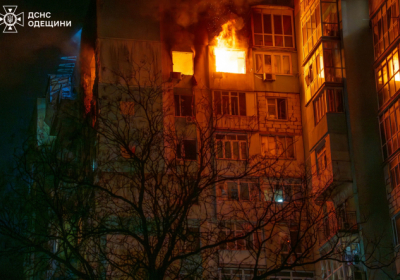 росія вдарила дронами по Одесі: є поранені 