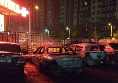 В Одессе за ночь сгорели 19 автомобилей