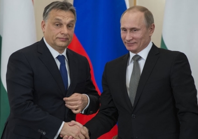 Віктор Орбан і Володимир Путін. Фото: e-news.su