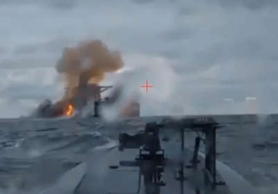 Морські дрони СБУ Sea Baby уразили в Чорному морі танкер 