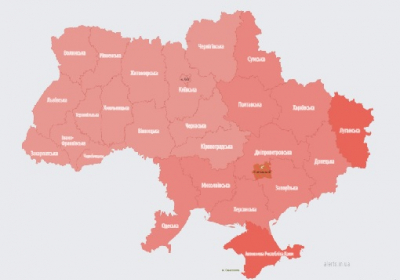 Мапа тривог Україна