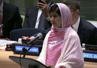 Пакистанка Малала Юсуфзай виступила в ООН на захист права жінок на освіту