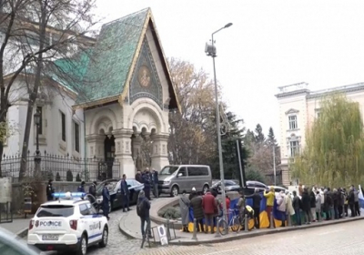 У столиці Болгарії протестувальники заблокували церкву рф
