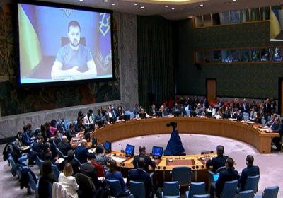 Володимир Зеленський звернувся до Ради Безпеки ООН