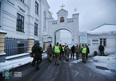 СБУ проводить безпекові заходи у Києво-Печерській Лаврі