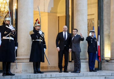 Президент Франції провів Конференцію на підтримку України взимку 

