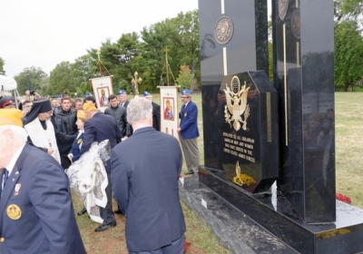 В США установили памятник в честь украинцев, служивших в американской армии